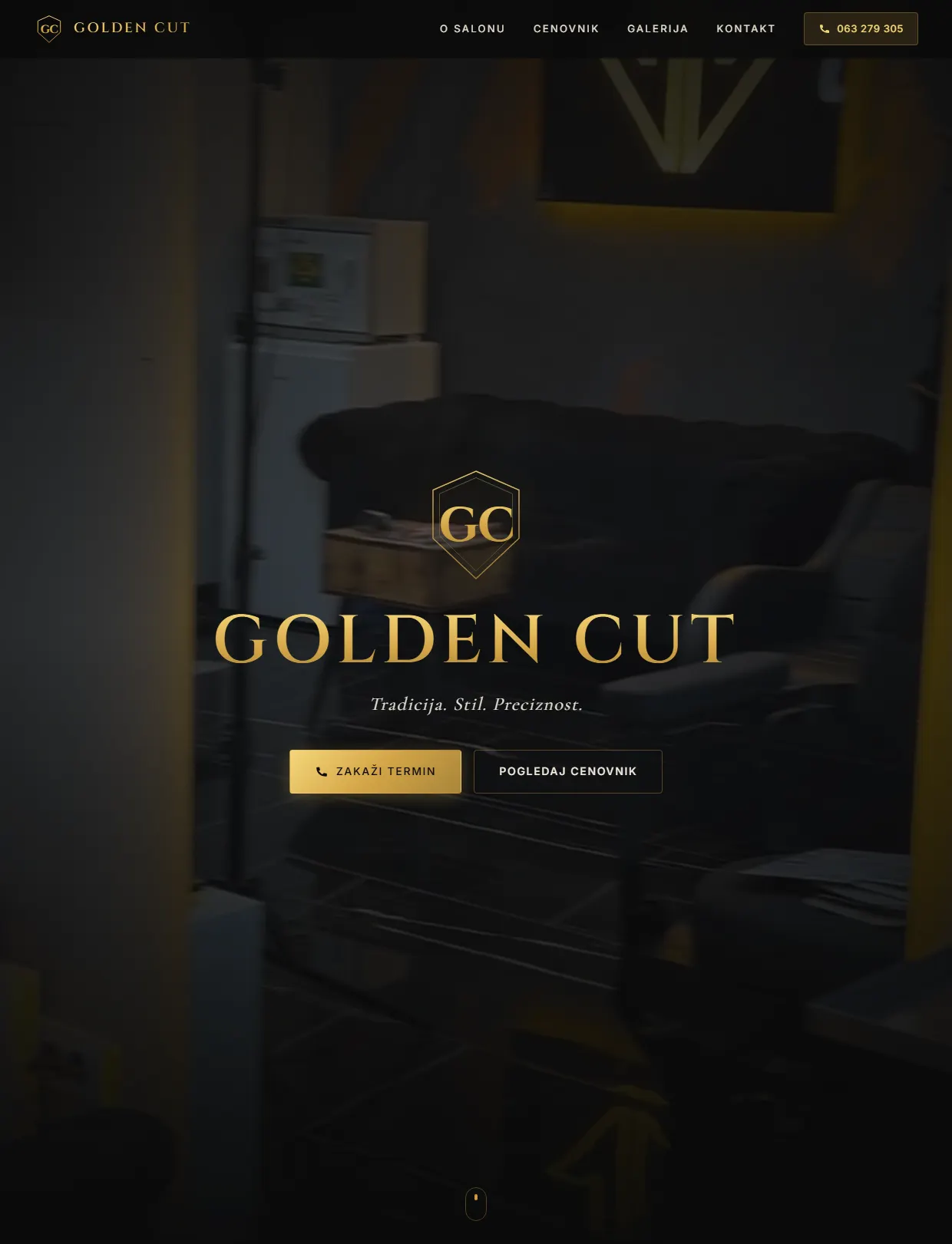 Golden Cut design, part 1 of the page